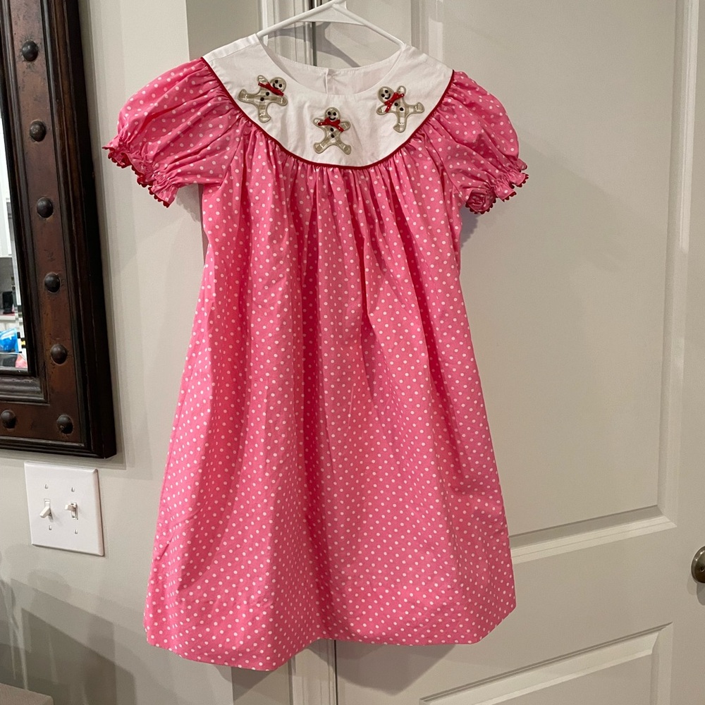Girls gingerbread dress